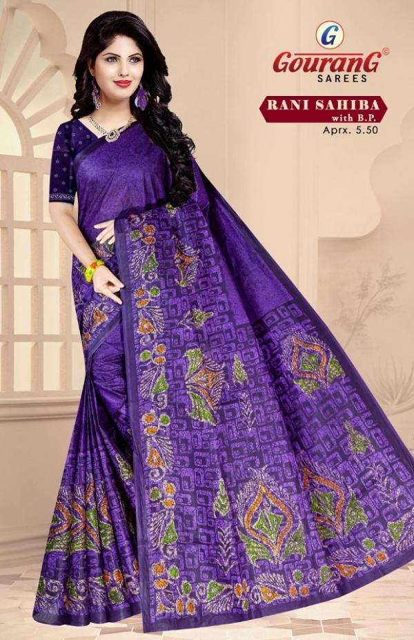 Gourang Rani Sahiba Vol-2 – Cotton Saree